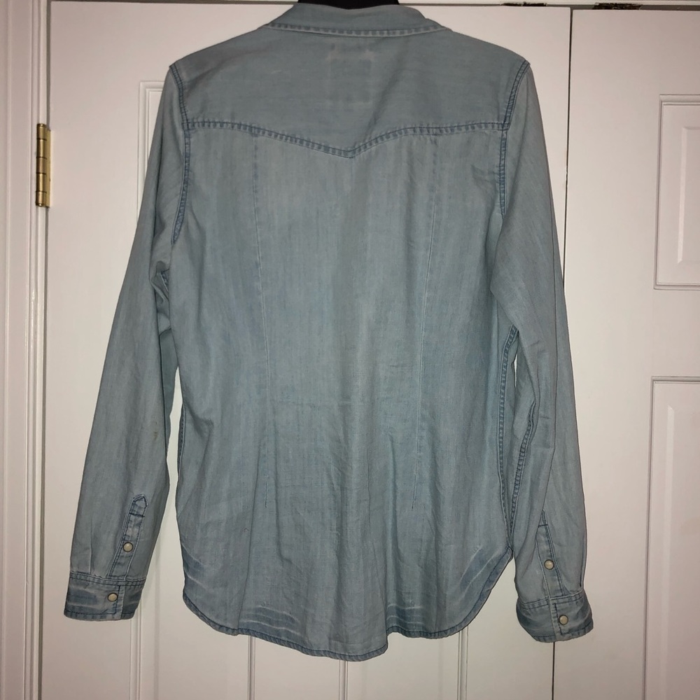 Denim button down - Picture 3 of 4